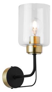 Jupiter 1883 - Lampada da parete CERES 1xE27/15W/230V oro/nero