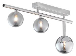Jupiter 1901 - Plafoniera NEPTUN 3xG9/14W/230V cromo opaco/grigio fumé