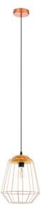 Eglo 54679 - Lampadario LED su cavo NATUR 1xE27/4W/230V rame