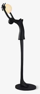 Immax 08812XL - Lampada da terra SILUETTE 1xE27/25W/230V 210 cm Sagoma ragazza