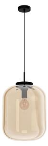 Eglo 39672 - Lampadario su filo BULCIAGO 1xE27/40W/230V d. 35 cm beige