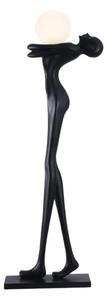 Immax 08811XL - Lampada da terra SILUETTE 1xE27/25W/230V 175 cm Sagoma Donna