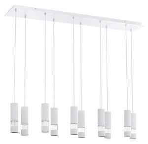 Eglo 39703 - Lampadario LED su filo BERNABETA 10xGU10/5W/230V bianco