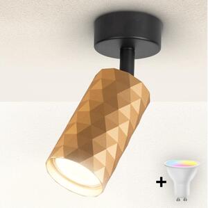 Brilagi - Faretto LED RGBW dimmerabile SELE DIAMANT 1xGU10/4,8W/230V oro