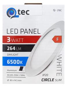 Lampada LED da incasso QTEC LED/3W/230V 6500K