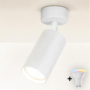 Brilagi - Faretto LED RGBW dimmerabile SELE MODERN 1xGU10/4,8W/230V bianco