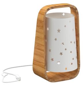 Atmosphera - Lampada da tavolo STARS 1xE14/40W/230V in bambù