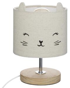 Atmosphera - Lampada da tavolo per bambini TOXEY 1xE14/25W/230V a forma di gatto