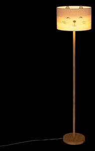 Atmosphera - Lampada da terra per bambini FÉLIX 1xE27/40W/230V gatto