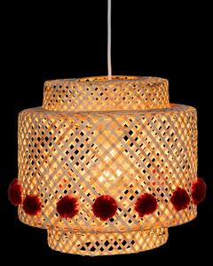Atmosphera - Lampadario sospeso con cavo LIBY 1xE27/25W/230V bambù