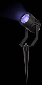 Nedis ZBLOS10RGBW3-SADA Set di 3 lampade LED RGBW dimmerabili per esterni, 3W/230V, IP65, Wi-Fi compatibile con Tuya