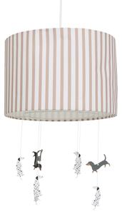 Atmosphera - Lampadario a sospensione per bambini SCOTT su cavo 1xE27/40W/230V a tema cani