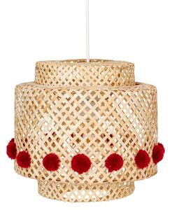 Atmosphera - Lampadario sospeso con cavo LIBY 1xE27/25W/230V bambù