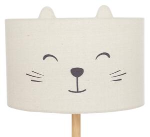 Atmosphera - Lampada da terra per bambini FÉLIX 1xE27/40W/230V gatto