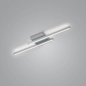 Knapstein Plafoniera LED Nuri up/down 2 luce nichel
