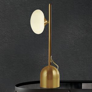 Searchlight Lampada da tavolo Pebble, ottone