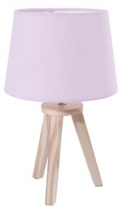 Atmosphera - Lampada da tavolo TRIPOD 1xE14/40W/230V pino/rosa