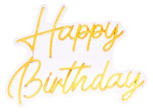 Atmosphera - Neon da parete a LED BUON COMPLEANNO LED/5V