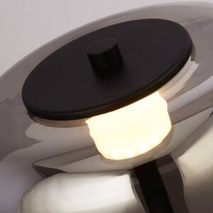 Searchlight Lampada LED da tavolo Frisbee con paralume vetro