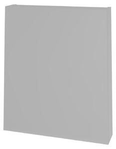 Kolpa NAOMI, mobiletto contenitore con specchio, modello TON 60, colore bianco