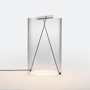 FLOS To-Tie T2 lampada LED da tavolo, alluminio