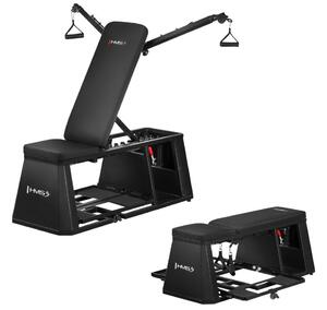 Panca Fitness Regolabile con Vano Porta Attrezzi