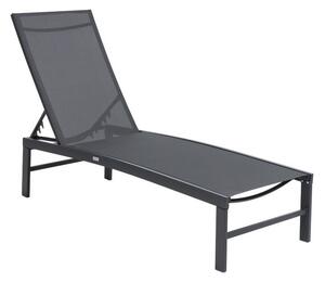 Set di due lettini da giardino antracite Orba Garden Point