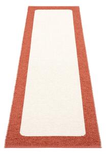 Passatoia da interno/esterno color mattone/color crema 70x240 cm Ilda Brick – Pappelina