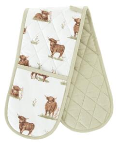 Doppio guanto da cucina in cotone Angus Highland Cow – Catherine Lansfield