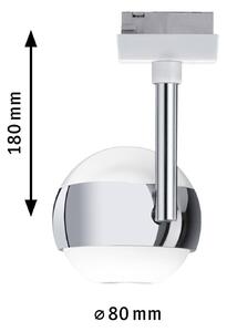 Paulmann URail Capsule II LED, bianco/cromo 827
