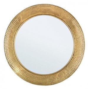 Specchio con Cuscini Adara Oro D80 in Metallo