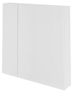Kolpa NAOMI, mobiletto contenitore con specchio, modello TON 70, colore bianco