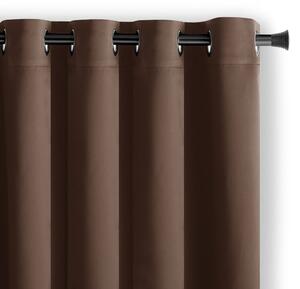 Tenda parzialmente oscurante marrone 140x245 cm Kierra – Restilo