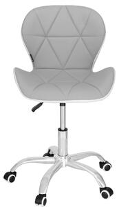 Springos® Sedia da ufficio Sedia da scrivania ergonomica imbottita Altezza regolabile con rotelle Sedia girevole fino a 120 kg Trapuntata