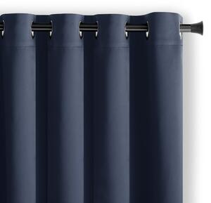 Tenda parzialmente oscurante blu scuro 140x175 cm Kierra – Restilo
