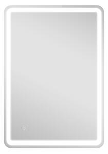HOMCOM Specchio Bagno con Interruttore Touch, Luce LED a 3 Temperature e Antiappannamento, 70x100cm | Aosom Italy