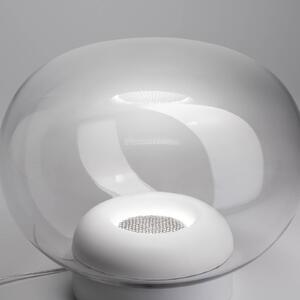 Stilnovo La Mariée LED tavolo trasparente/bianco