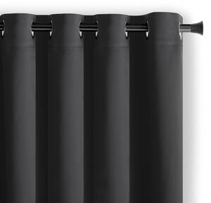 Tenda parzialmente oscurante nera 140x245 cm Kierra – Restilo