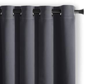 Tenda parzialmente oscurante grigio scuro 140x175 cm Kierra – Restilo