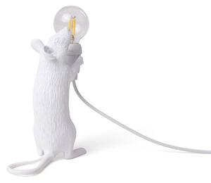 SELETTI Lampada LED tavolo Mouse Lamp USB in piedi bianco