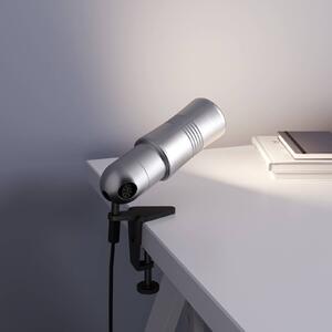 Top Light Neo! Clamp lampada LED a pinza, alluminio naturale
