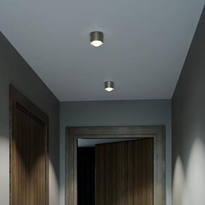 Top Light Puk! 80 One spot LED soffitto lente, marrone scuro