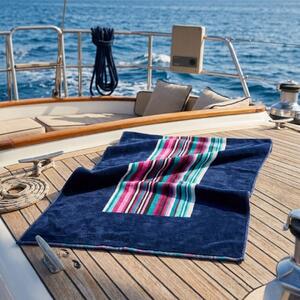 Telo Mare 95X180 Bora Bora BLU Spugna Caleffi