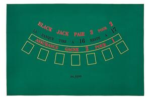 TAPPETO BLACK JACK 90X130 CM 810041 DAL NEGRO GREEN