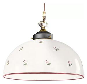 Kolarz 731.32.77 - Lampadario a sospensione con filo NONNA 1xE27/75W/230V diametro 36 cm rosso