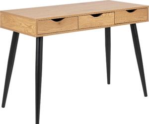 Consolle - decoro rovere selvatico - 110 x 50 cm - 3 cassetti