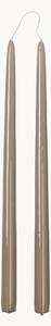 Set di 4 candele da tavolo fatte a mano Smooth