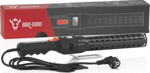 BBQ-Toro Accenditore elettrico per barbecue IGGI Nero/Nero, 2000 W, 650 °C, accenditore elettrico per carbone