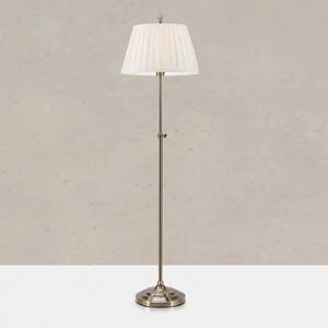 Markslöjd Lampada da terra Oxford, Ottone / Oro, Soggiorno / Sala da pranzo, Tessuto / Stoffa / Seta, Lampada da terra