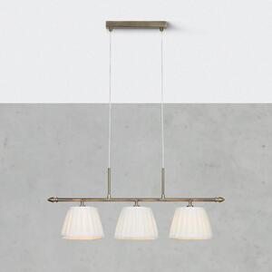 Markslöjd Lampada a sospensione Oxford, dimmerabile, Ottone / Oro, Soggiorno / Sala da pranzo, Tessuto / Stoffa / Seta, Lampada a sospensione